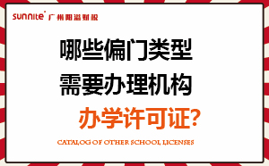 哪些偏门类型需要办理机构办学许可证？